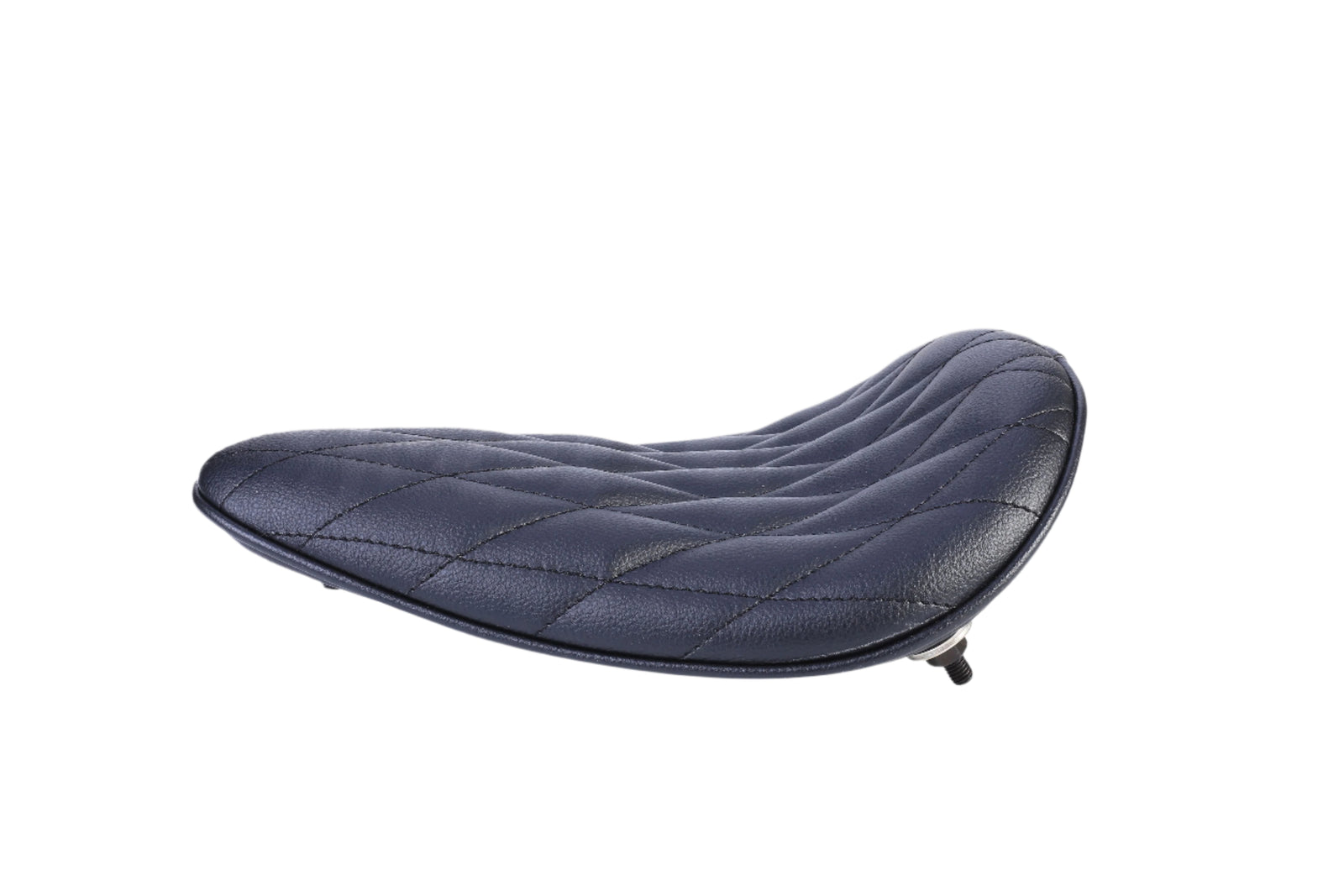 Bobber czarne siodło/skórzany diamentowy hopper